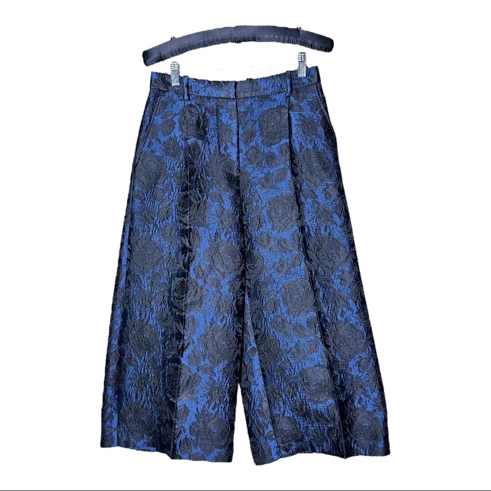 Alexander McQueen Floral Jacquard Culottes